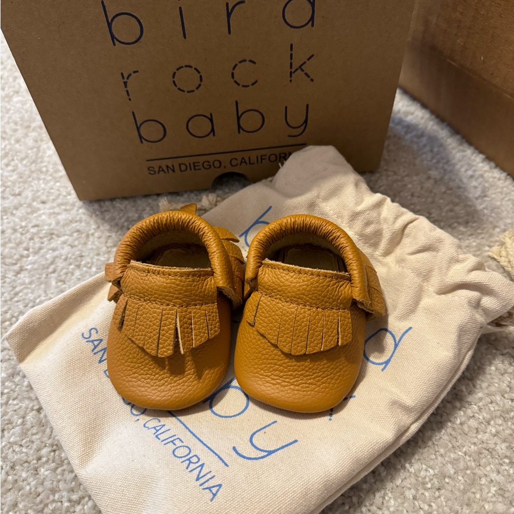 Ginger Bird Rock Baby Mocs